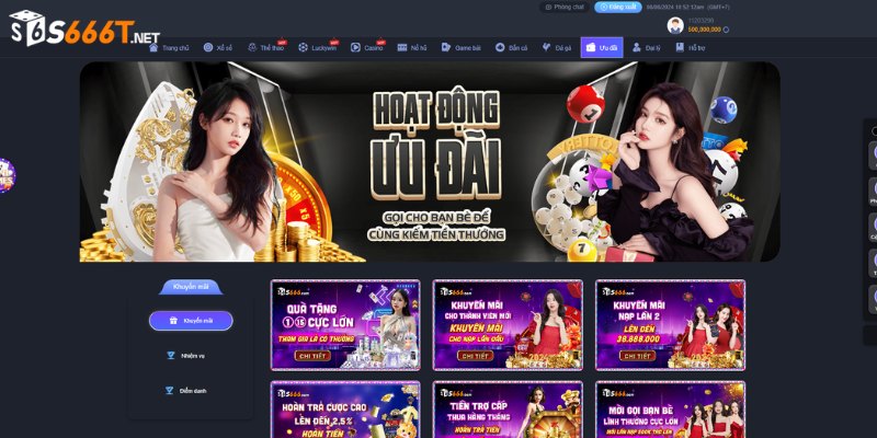 S666 mang nhieu nhieu khuyen mai cho nguoi choi Live Casino