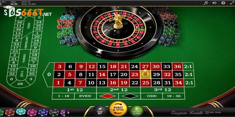 Tham gia choi Roulette